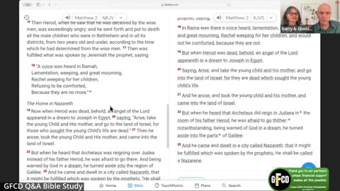 Matt 2:13-15 - GFCD Bible Study