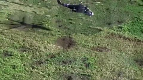 🚁💥 Ukraine Russia War | Mi-24 Hind's Close Call with Friendly Drone | RCF