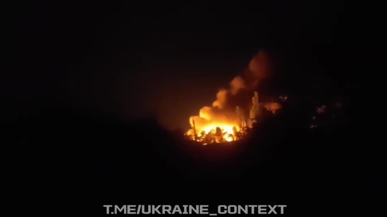 💥 Detonation of ammunition in Yenakiyeve!