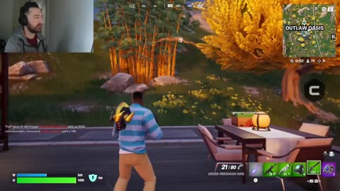 Playing fortnite