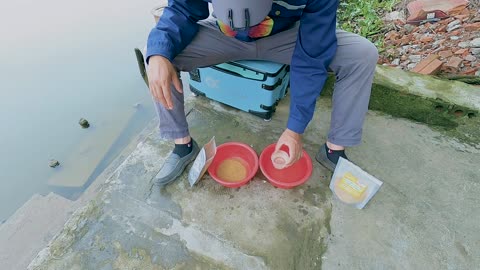 Köder und Geduld Ein Tag am Wasser