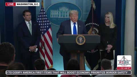 WATCH: "a monumental victory for the Constitution, the separation of powers." President Trump