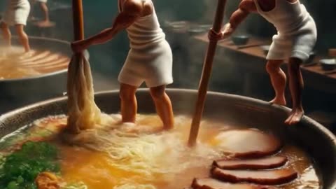 "AI Chef Cooks a Masterpiece | Fully AI-Generated Cooking Video!"