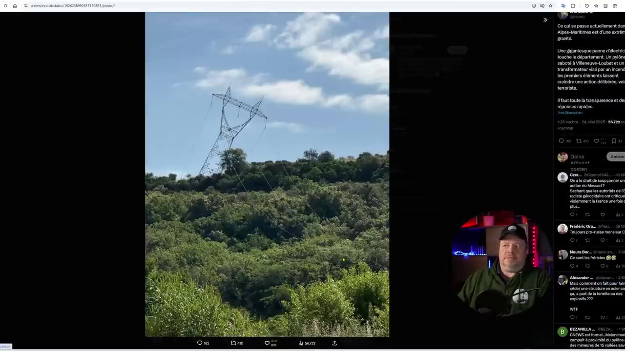 Neue Dimension Anschlag Stromnetz - Cannes 160000 ohne Strom