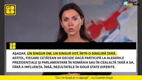 Gușă: ''Un om, o țară, un vot!''