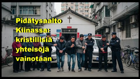 Pidätysaalto Kiinassa - kristillisiä yhteisöjä vainotaan