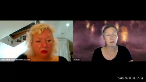 Shakara Tosha & Soma ARah on The Cosmic Ascension Waves of Light ~ ( THE CAWL ) 22 Sept 2025
