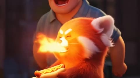 Lost in New York! 🐾 Baby Red Panda's Big City Adventure #shorts
