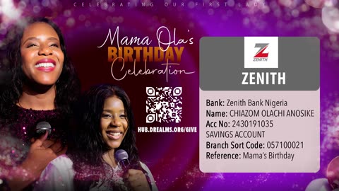 We joyfully celebrate a woman of grace, wisdom, and divine excellence, Mama Ola Anosike.