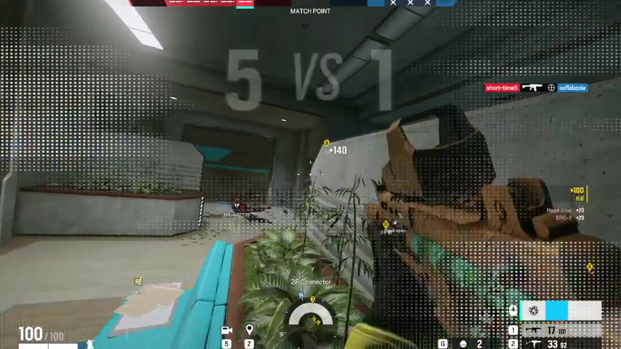 Rainbow 6 Siege bravo Stadium Sneaky Game Play