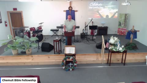 Chemult Bible Fellowship, June 8, 2025. (Hebrews 9:11-15)