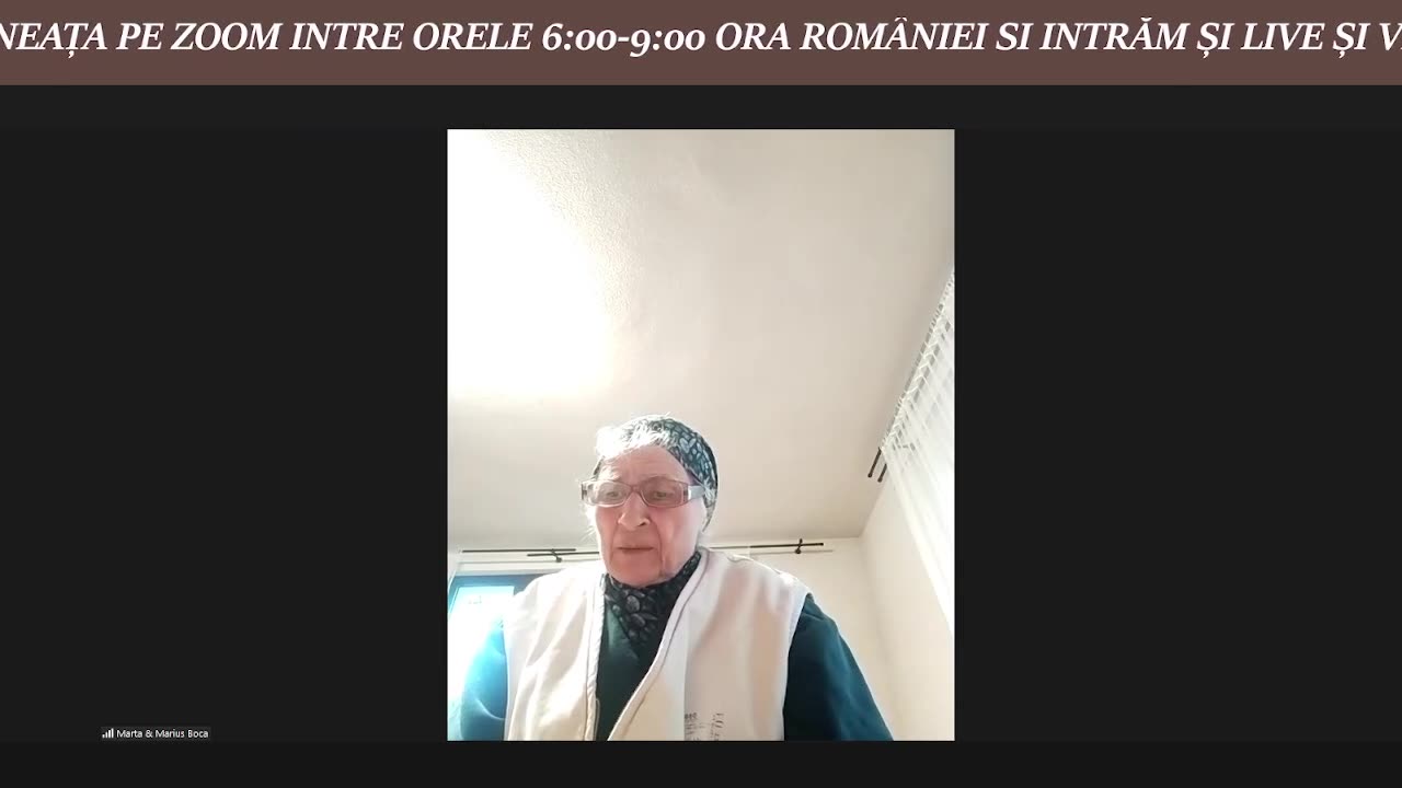 MARTA BOCA -ÎNVAȚĂ-MĂ SĂ ÎNFĂPTUIESC- CALEA CĂTRE RAI PĂRTĂȘIE #livestream #cantaricrestine
