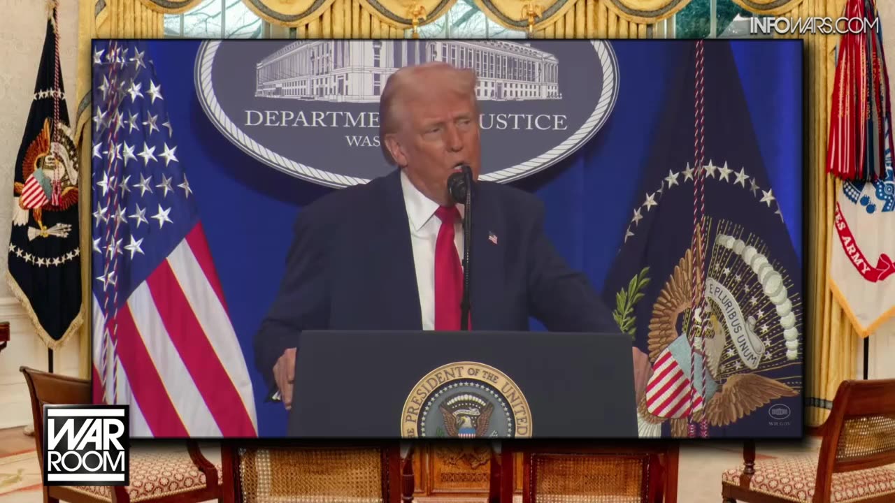 Friday War Room LIVE: Trump Delivers Historic Speech From DOJ 3/14/25