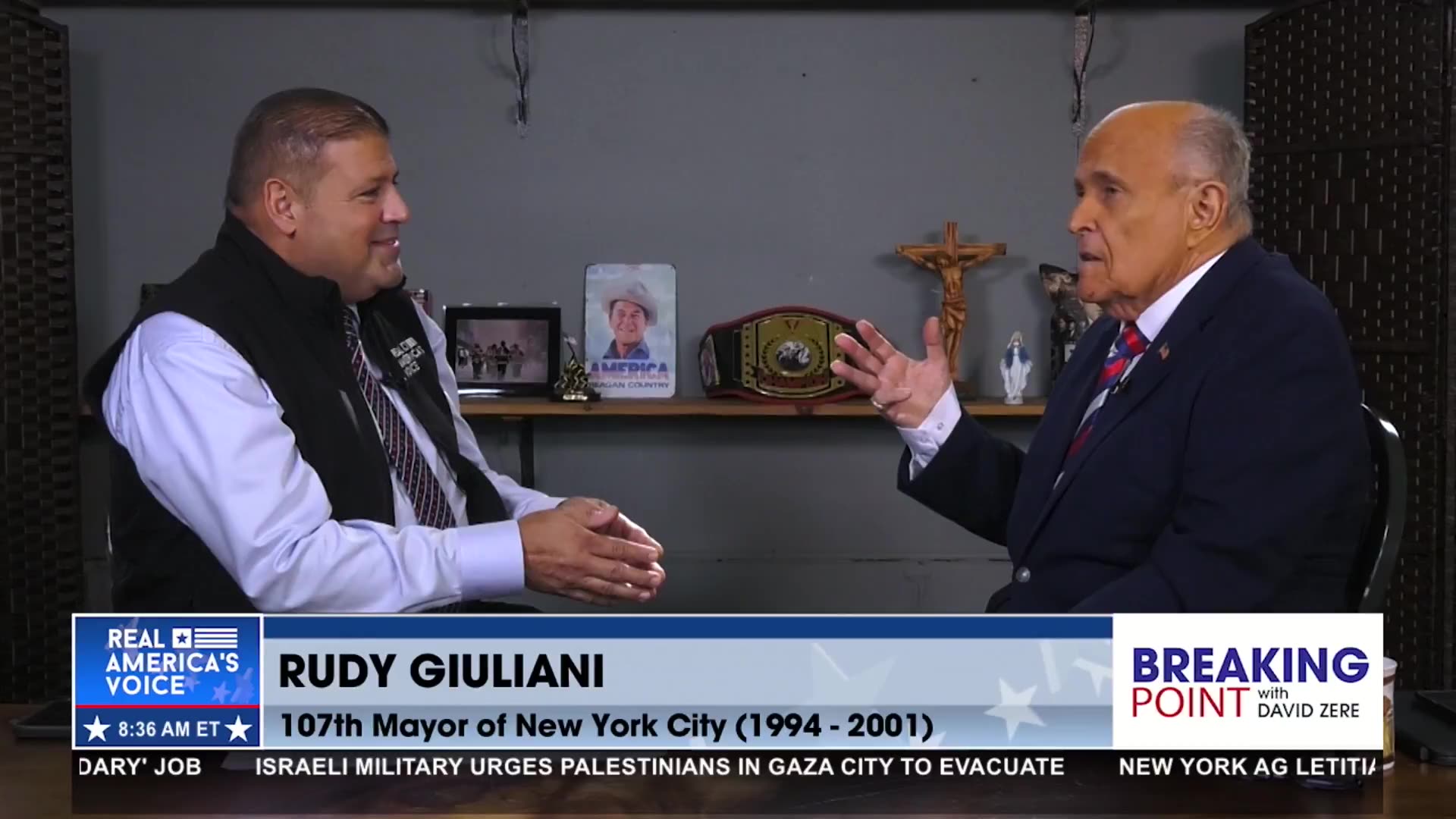 RUDY GIULIANI ON CRIME REDUCTION AND RACISM