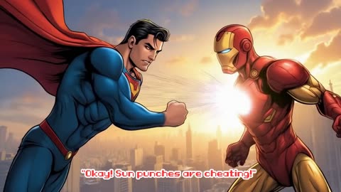superman vs iron man
