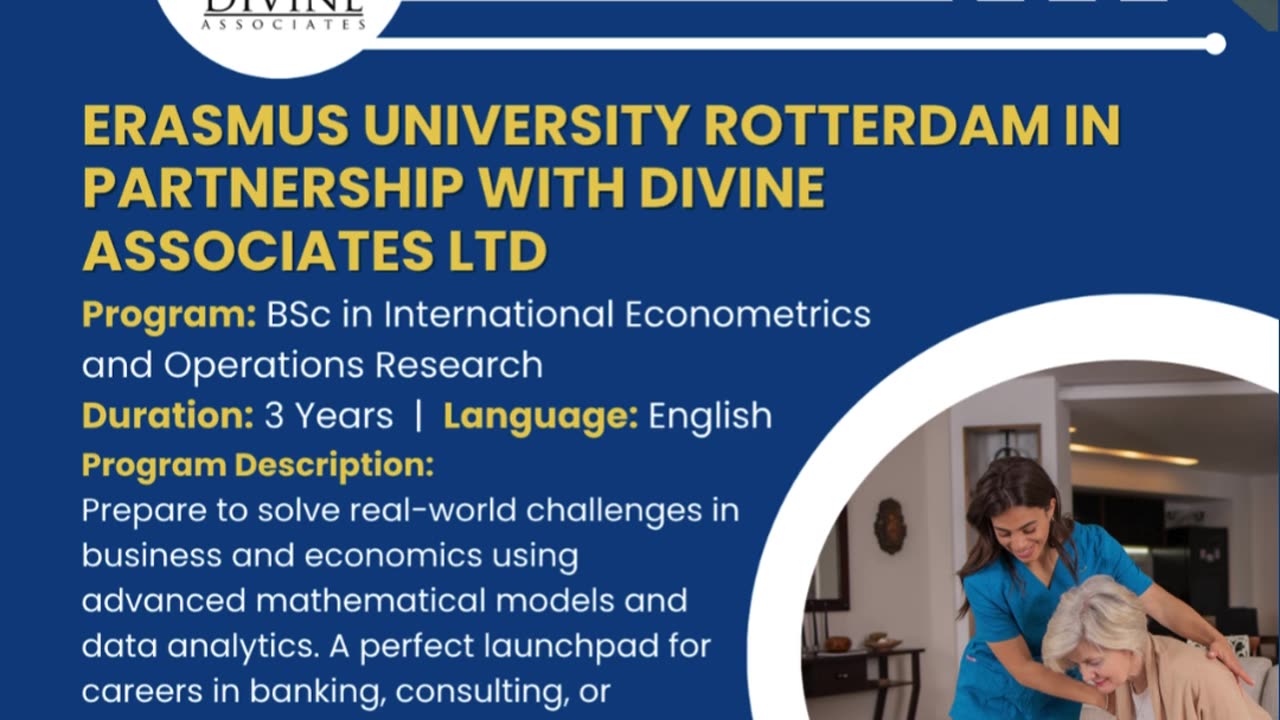 Your Econometrics Journey Starts at Erasmus – Powered by Divine Associates Ltd