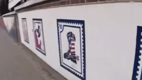 BIZARRE MURALS IN IRAN