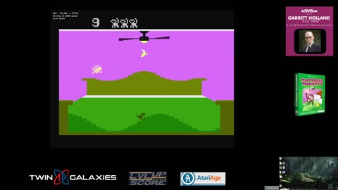 Atari 2600 EMU - Mattress Monkeys - Game 1P X/X - 3,461