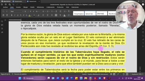 Deut. 2ª Ley-DISCURSO 4-Cap. 12: ¿CÓMO CELEBRAN LOS HIJOS TABERNÁCULOS?, Dr. Stephen Jones