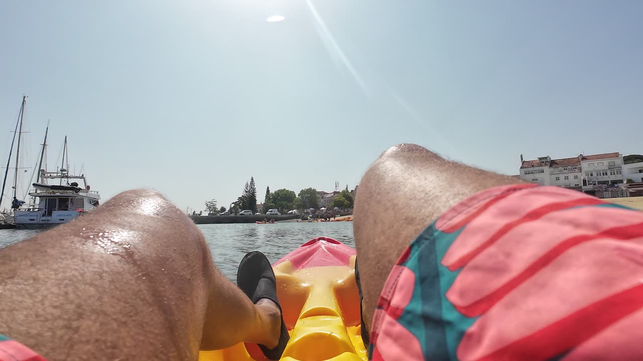 Kayak Ride on The South Side, Portugal - Margem Sul, S02E06 Seixal 8th of June 2K25 Part 2