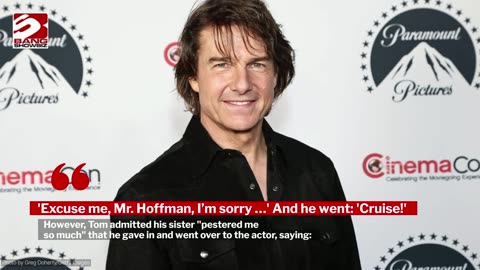 Tom Cruise's sister helped him achieve role in Rain Man