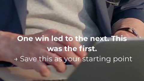 One Win Led To The Next. This Was The First.