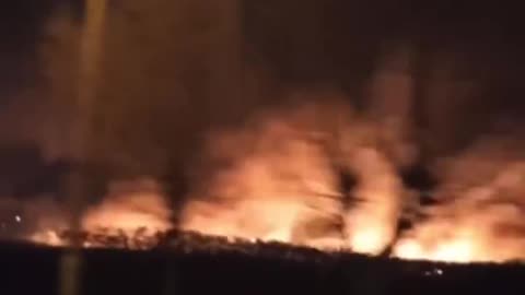 Ukraine launches another massive drone swarm attack against Russia.