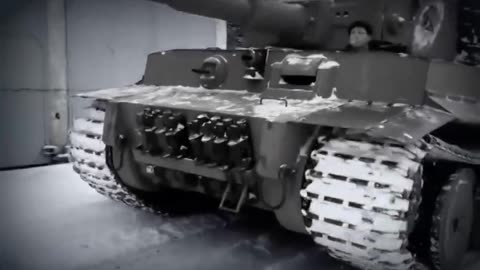 Replica Tank Tiger I in motion #2