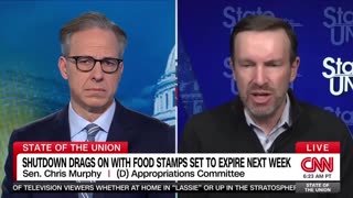 Sen Chris Murphy Blames Govt Shutdown On Republicans