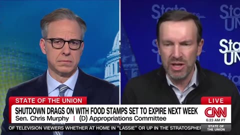 Sen Chris Murphy Blames Govt Shutdown On Republicans