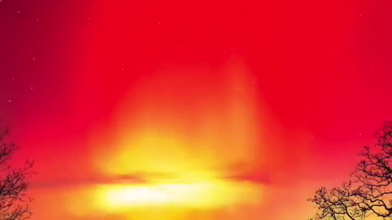 A Beautiful Aurora Display Over Missouri Yesterday