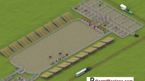 Rodeo Arena 10953 on CorralDesigns.com