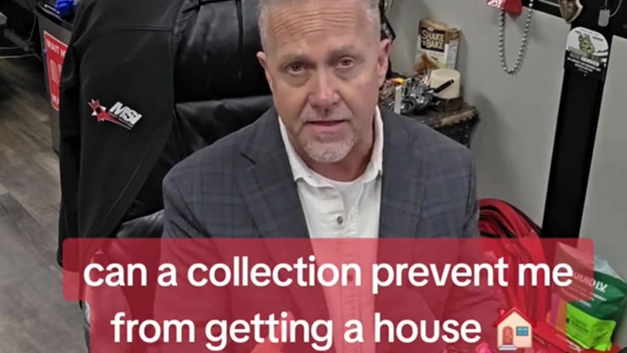 can a collection prevent me from getting a home