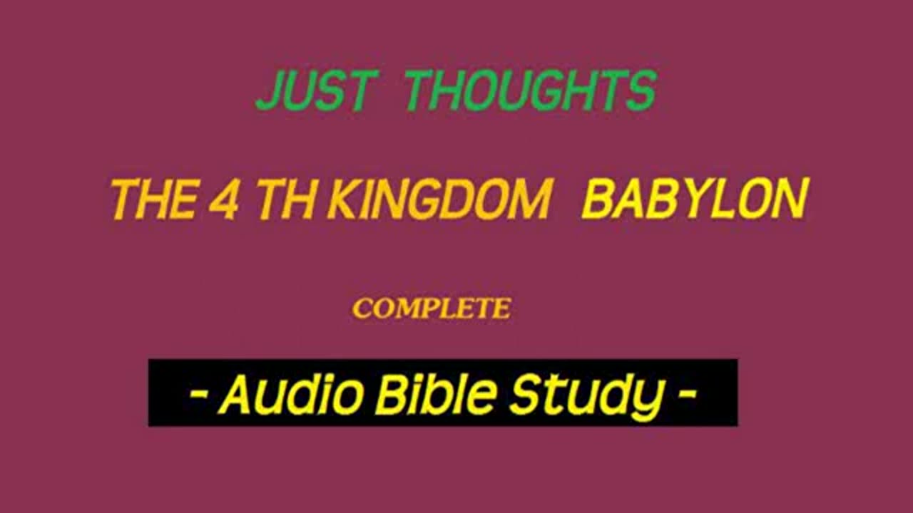 Just Thoughts - The 4th Kingdom Babylon (2011) Retro