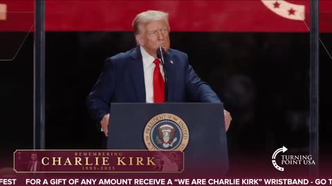 . @POTUS : "We grieve for the friend and leader we have lost. But we go forward strengthened