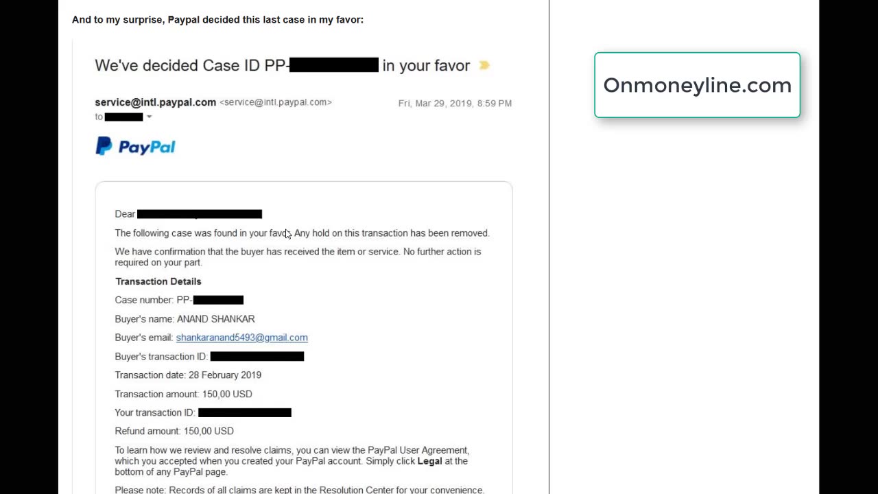 Selling online, Paypal and Scams Part 6 - Onmoneyline