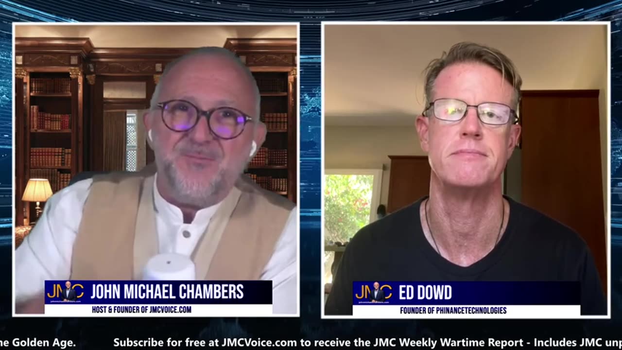 JMC - Ed Dowd on Economic Collapse, Federal Reserve Reform, and the Path Forward 4-10-25