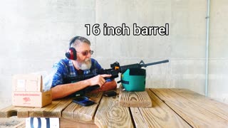 M4 carbine. Police trade in
