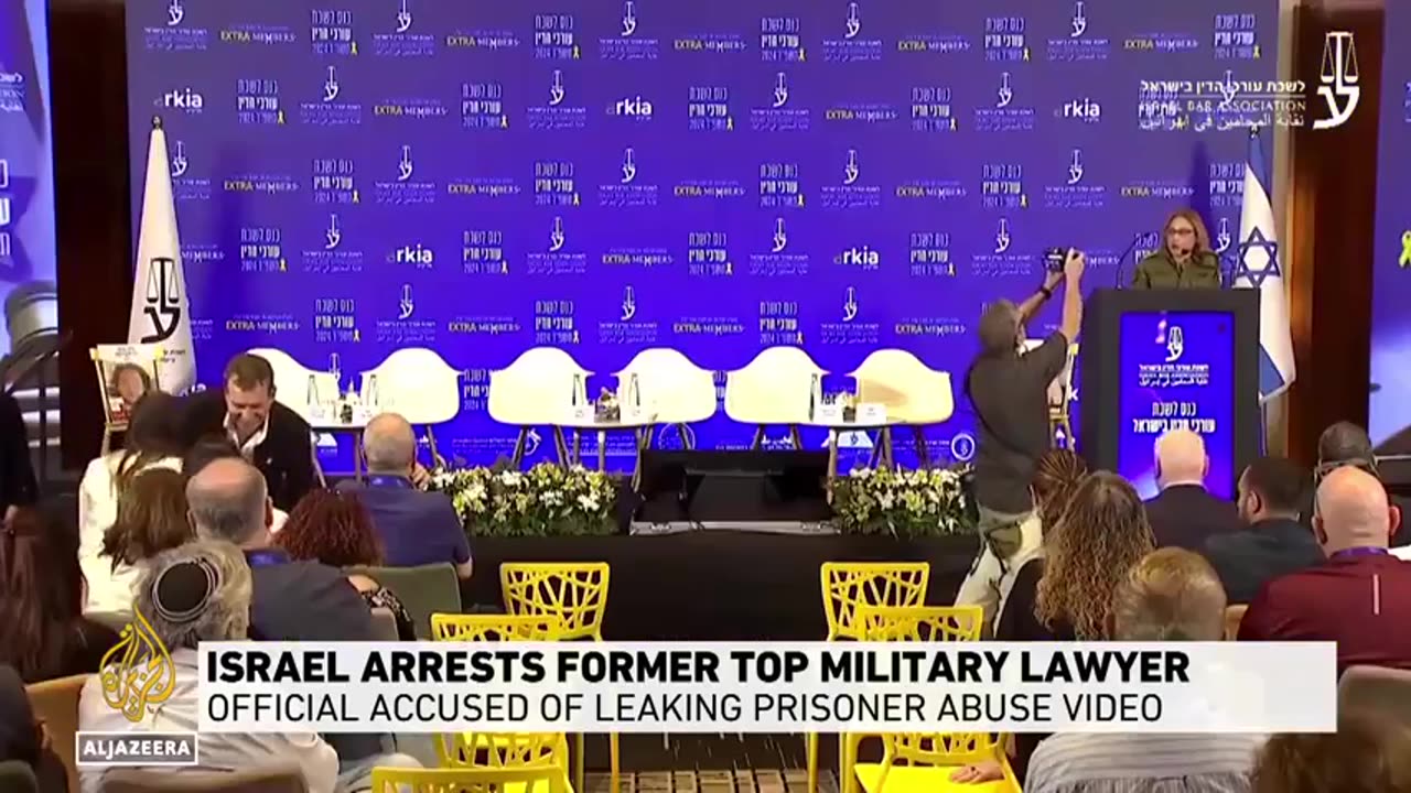 ISRAEL ARRESTS EX-ARMY LAWYER OVER LEAKED VIDEO SHOWING PALESTINIANS ABUSE