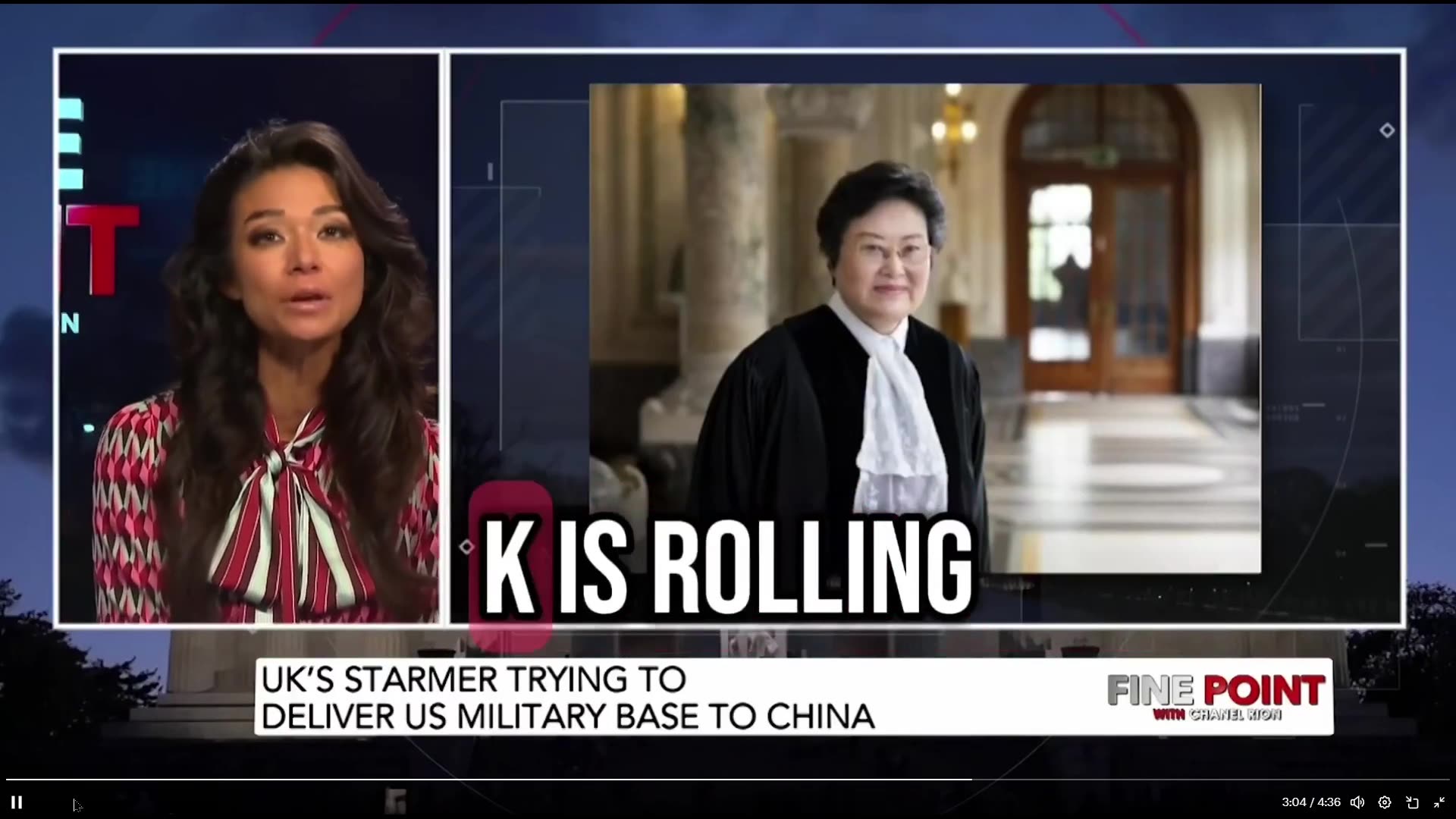 UK Moves to help China steal a US base that is needed. Keir Starmer is our enemy