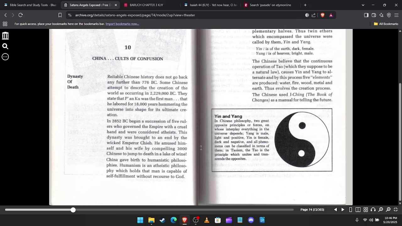 "SATANS ANGELS EXPOSED" BY SALEM KIRBAN : CHINA..CULTS OF CONFUSION