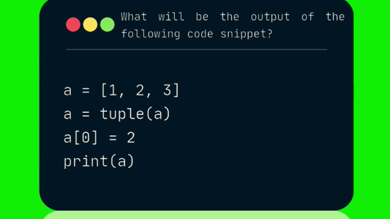 Boost Your Python Knowledge! _ Quiz of the Day 0005🚀
