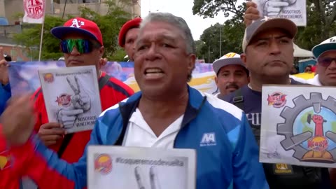 Venezuelan demonstrators demand release of detained Maduro
