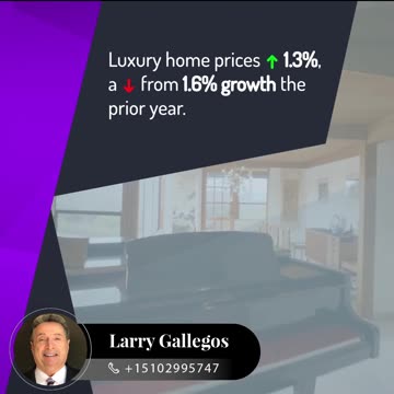 Luxury Home Gains Slows in Bay Area, California