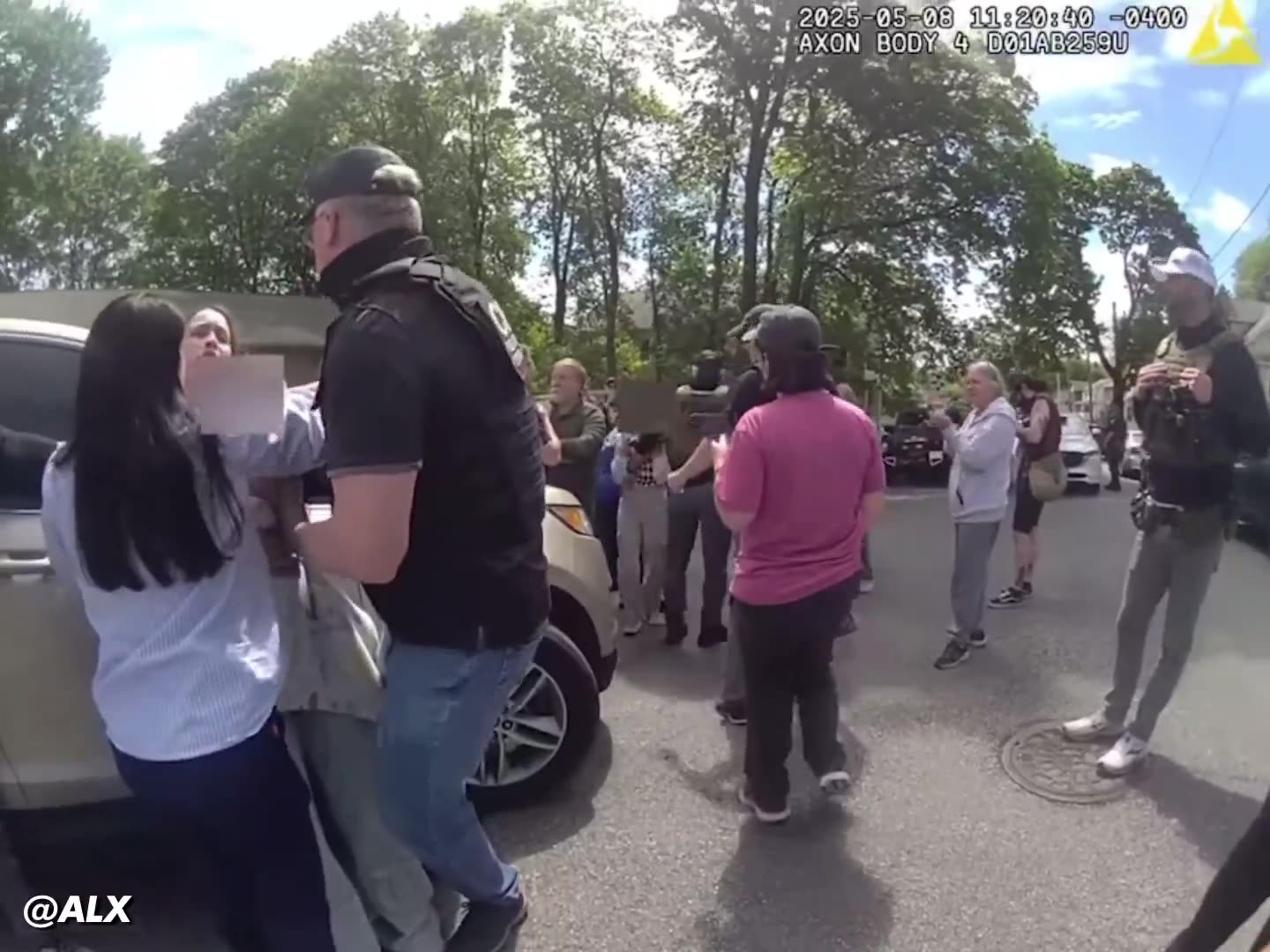 BREAKING: Police body cam shows Worcester City Councilwoman Etel Haxhiaj assaulting federal