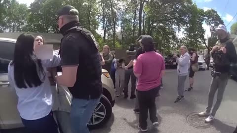 BREAKING: Police body cam shows Worcester City Councilwoman Etel Haxhiaj assaulting federal