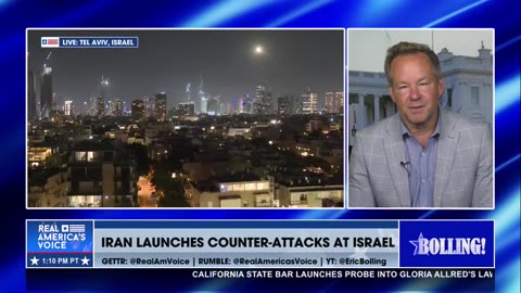 “THE IRON DOME, ERIC, BEING TESTED TO THE MAX!”