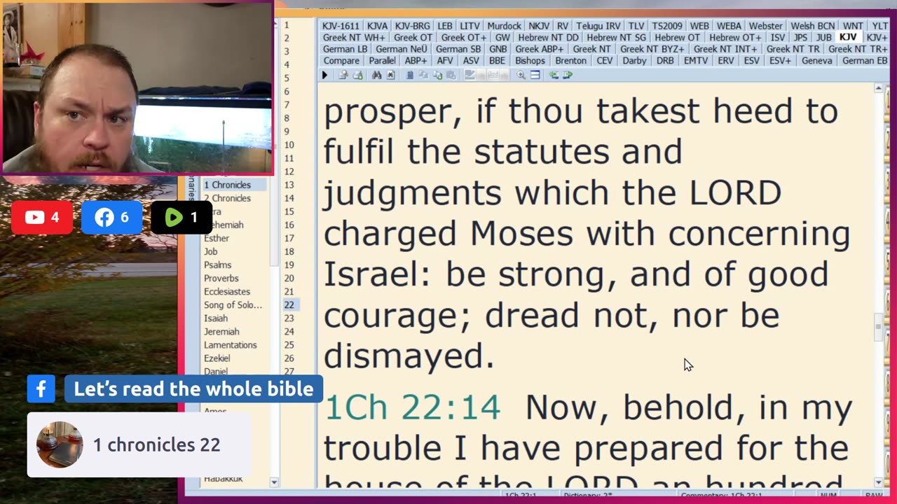 Let's Read the Whole Bible Y'all!! 05/26/2025