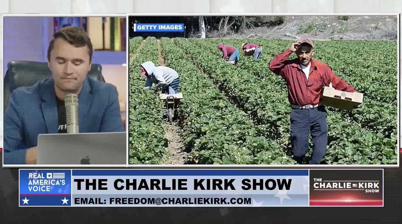Charlie Kirk Explains Why Giving Illegal Immigrants a Pathway to Residency Would Be Catastrophic