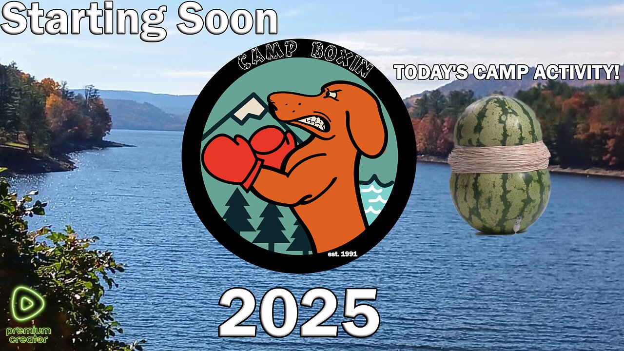 Camp Boxin : Todays camp Activity Water melon rubber band test! (fable 2)